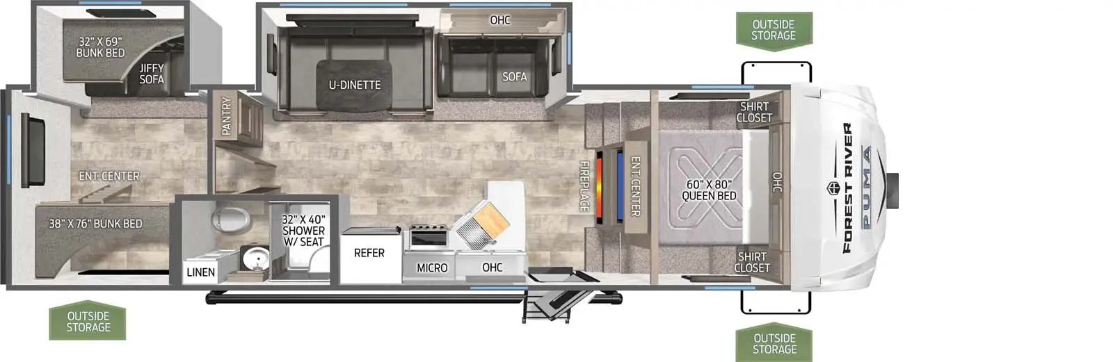 295BHSS Floorplan Image